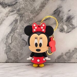 Disney Minnie Mouse Keychain Key Fob NEW